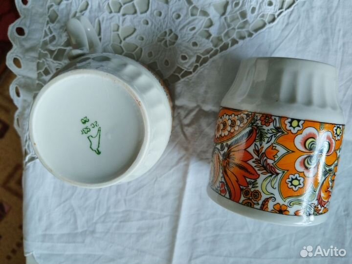 Сахарница, чайная пара СССР, Богданович