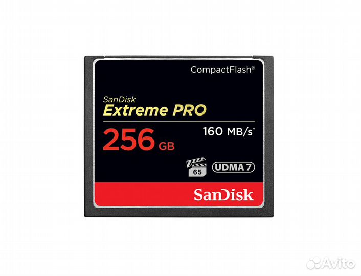 Карта CompactFlash SanDisk Extreme Pro на 256GB