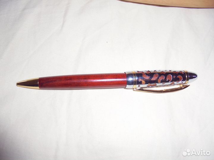 Канцелярск набор Премиум инкрустация металл дерево