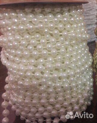 Стразы, бусы,пайетки диам. 6мм