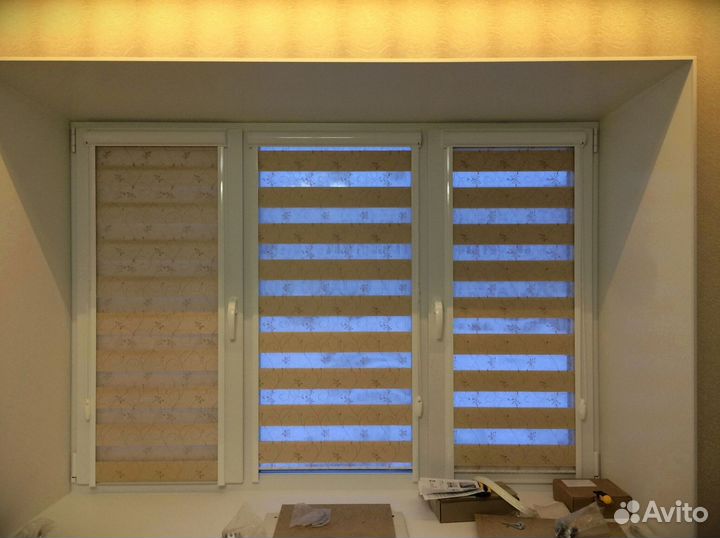 Рулонные шторы кассетные