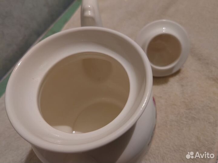 Чайник заварочный фарфоровый большой