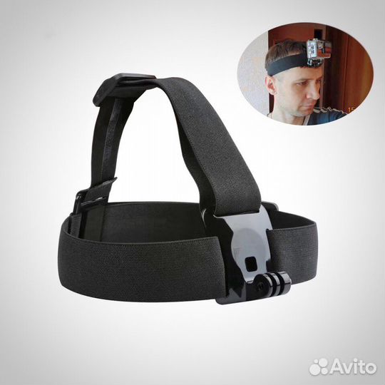 Крепление на голову для экшн камеры