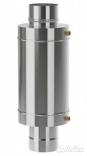 Теплообменник на трубе 8л (сталь aisi 430) 0,8-1,5