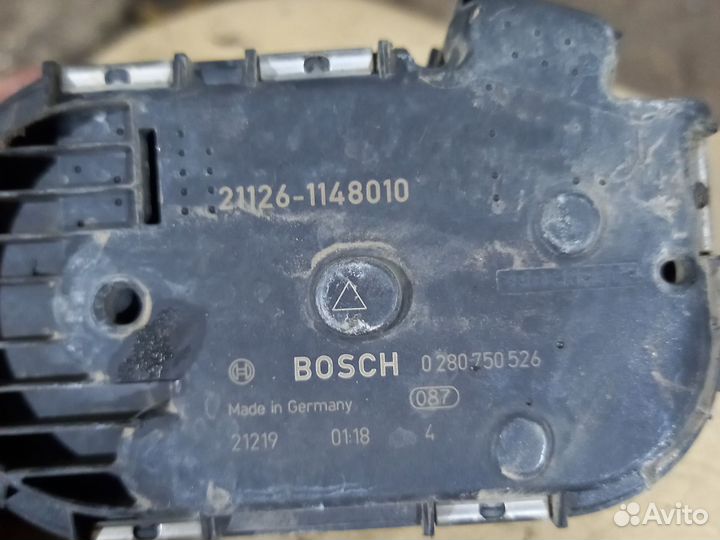 Дроссельная заслонка LADA kalina