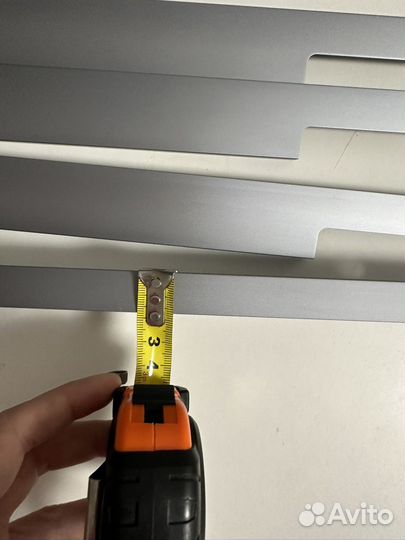 Ручки мебельные торцевые