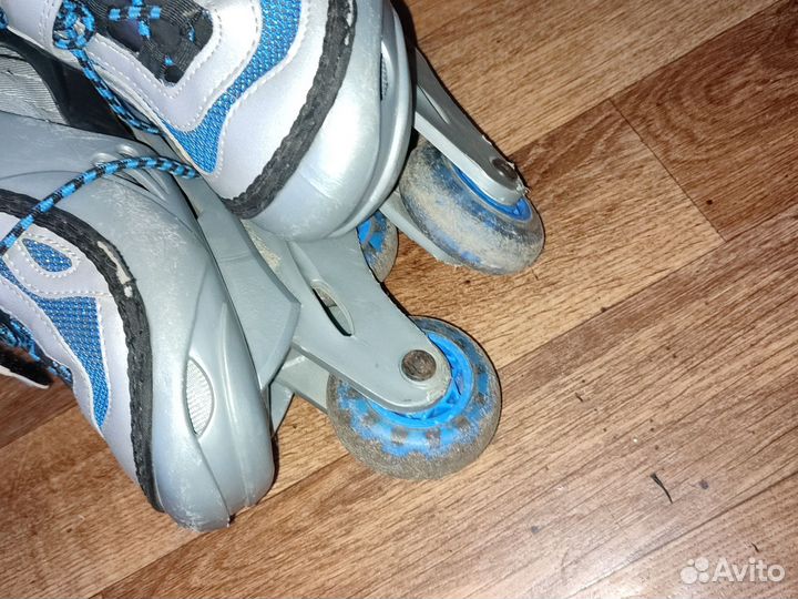 Роликовые коньки action до 39 размера