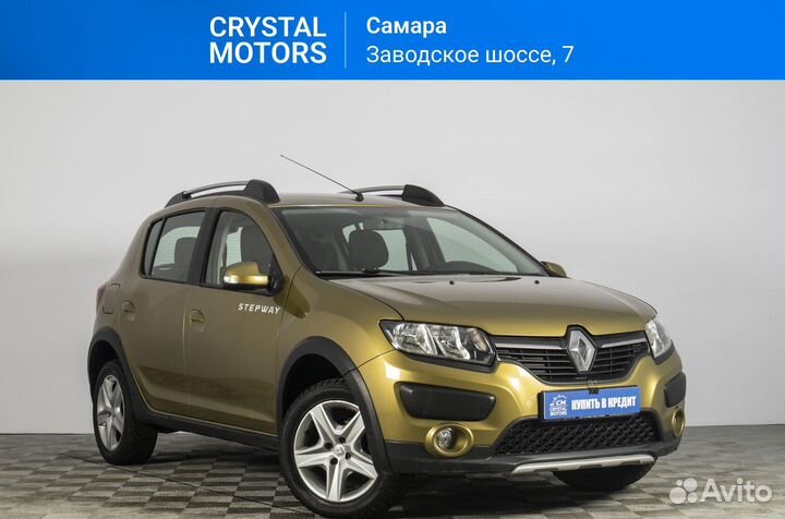 Renault Sandero 1.6 МТ, 2017, 123 691 км