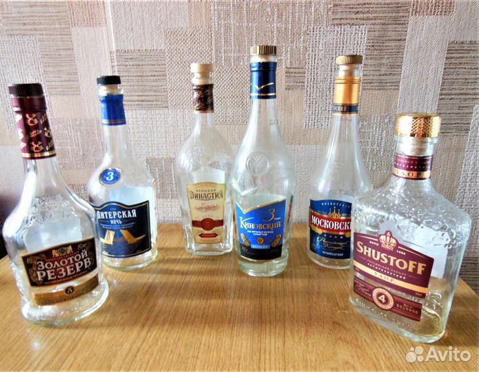 Бутылки для коллекции и рукоделия