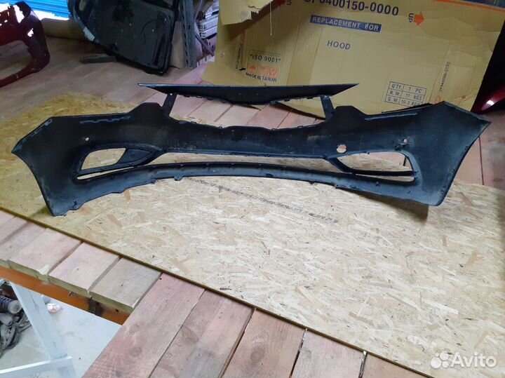 Передний бампер Kia Cerato 2016г дорестайлинг