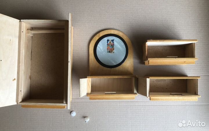 Деревянная Мебель для кукол СССР