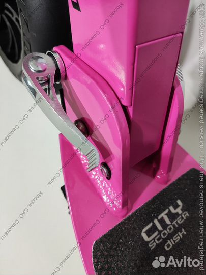 Самокат Tech Team TT City Scooter Disk pink 2024