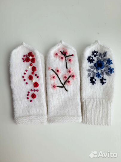 Варежки женские новые