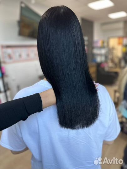 Ботокс для волос, кератиновое выпрямление волос