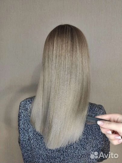 Окрашивание волос+ уход