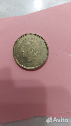 100 песет 2000 года.Испания