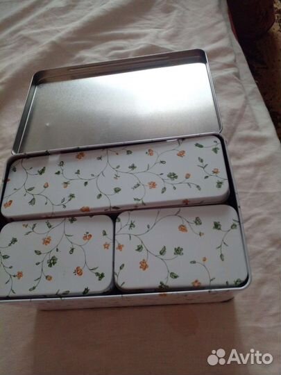 Коробочки жестяные в наборе 7 шт. IKEA