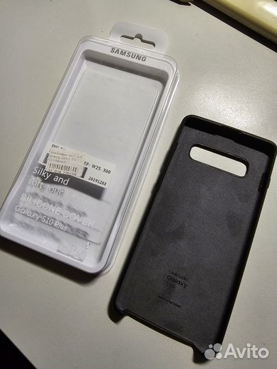 Чехлы силиконовые Samsung S10+