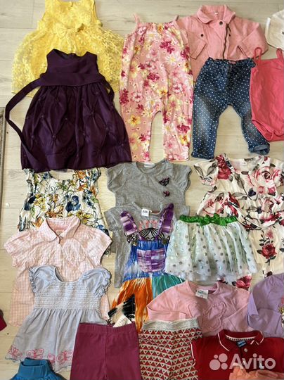 Вещи пакетом на девочку 80 hm
