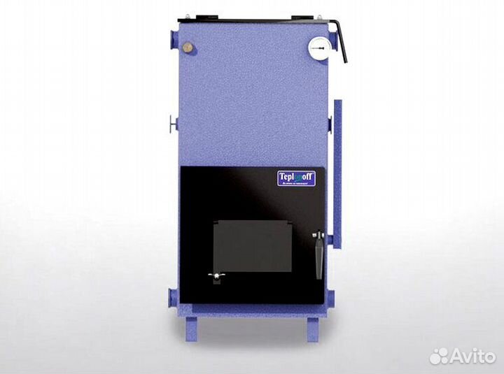 Котел твердотопливный с автоматическим поддувом