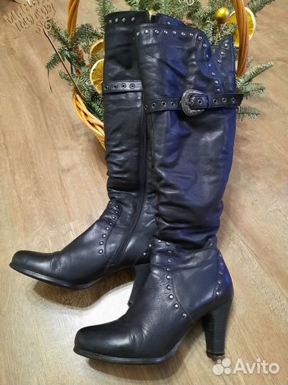 Сапоги зимние женские 38 р