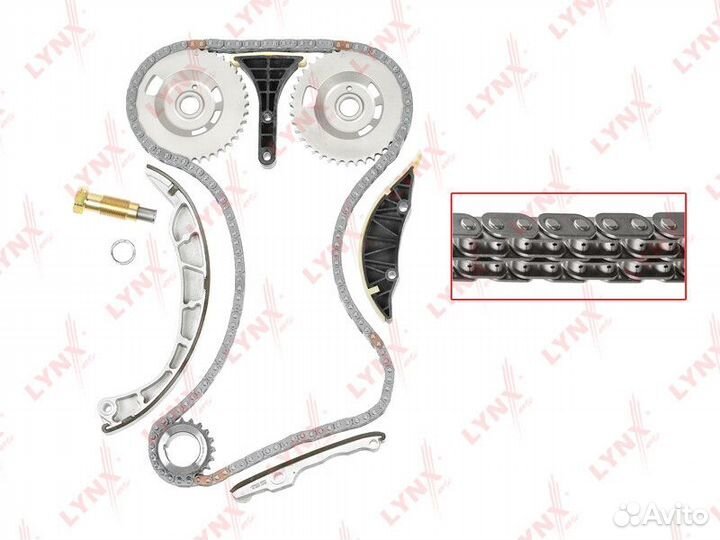 Комплект цепи грм lynxauto TK-0193