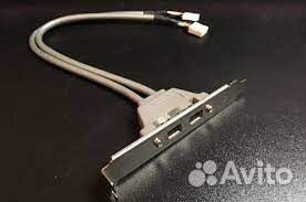 Планки на заднюю панель USB E-SATA Gameport LPT