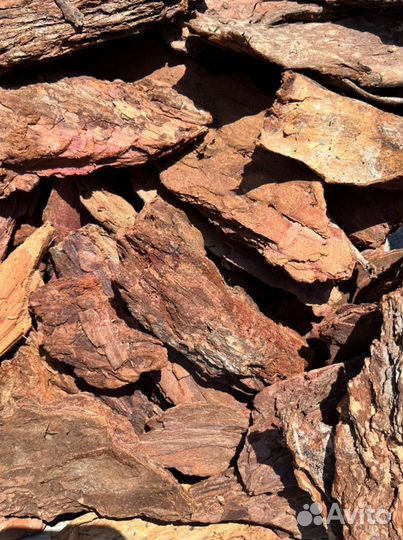 Мульча из лиственницы. Кора лиственницы