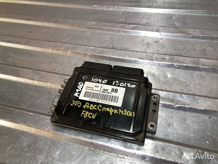 Эбу Блок управления двигателем Спарк М200 1.0 л