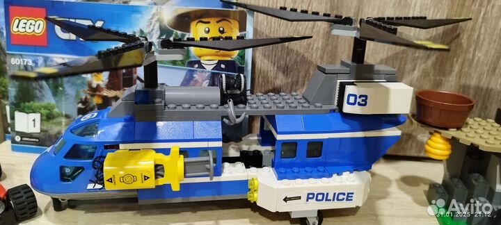 Lego city 60173 Погоня в горах