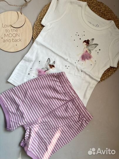 Новая пижама next 92,98 см