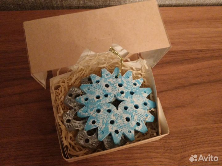 Игрушки на елку ручной работы