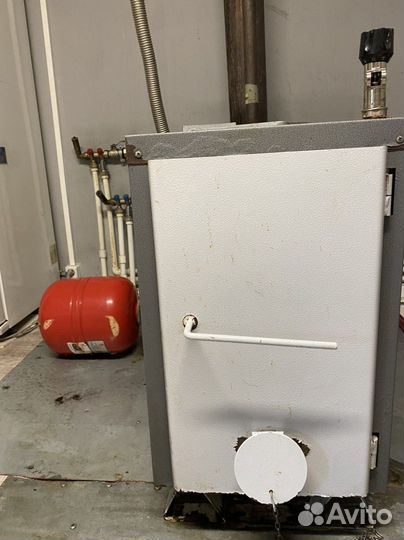 Твердотопливный котел бу «эван»