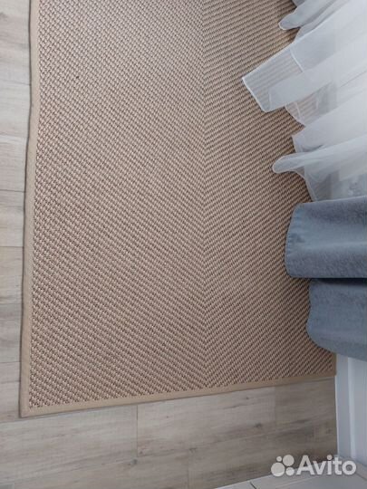 Ковер икеа джутовый 133х195 см