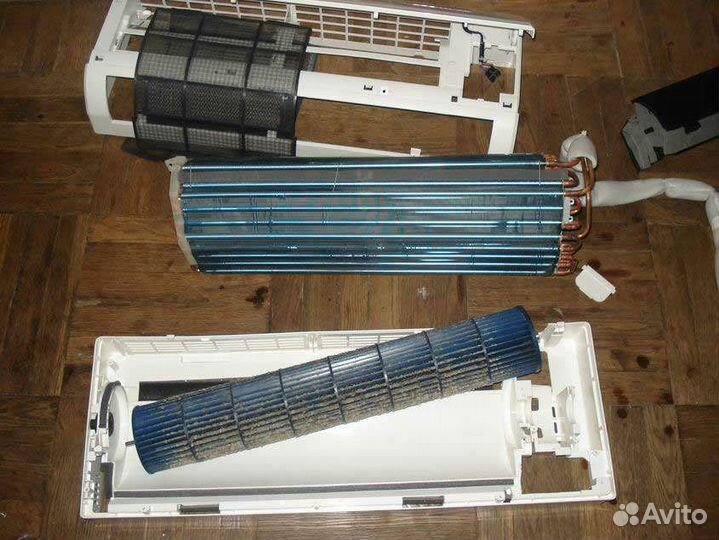 Чистка сплит систем Ремонт сплит систем