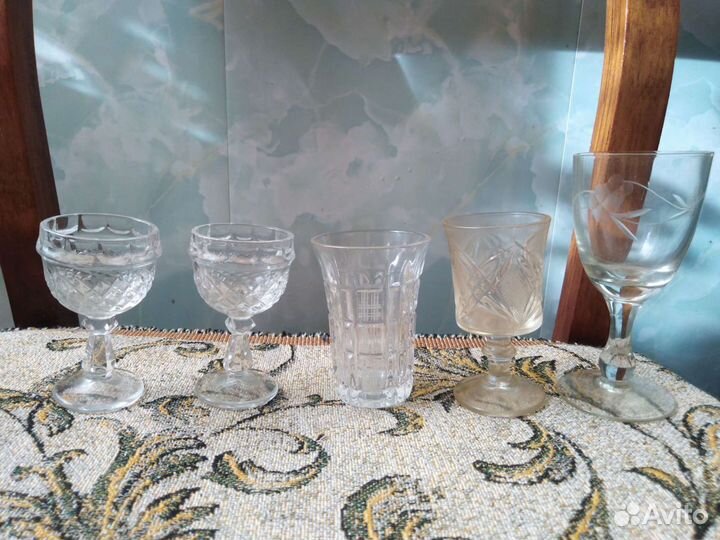 Рюмки стопки стаканы