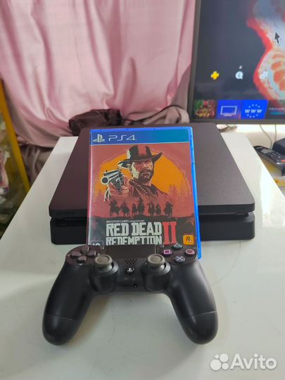 Sony PS4 slim 500 Gb с игровым диском