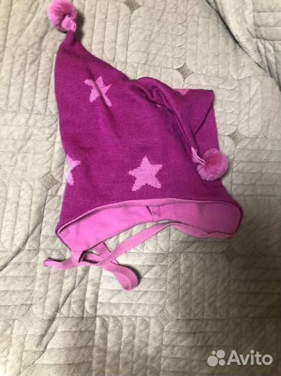 Шапка осень на девочку