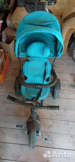 Прогулочная коляска велосипед