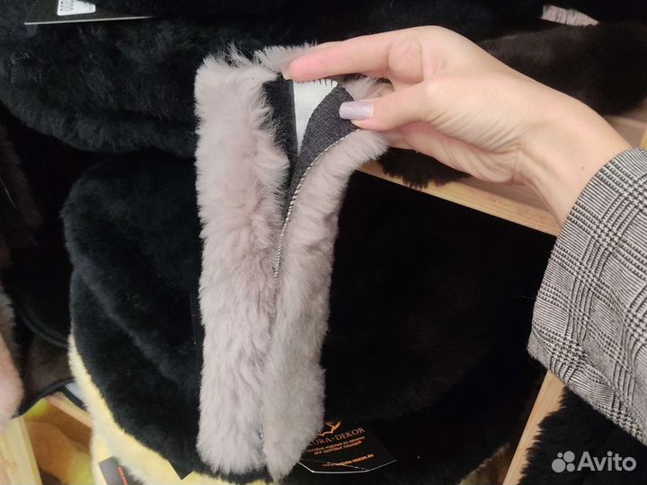 Мех на уздечку чулком