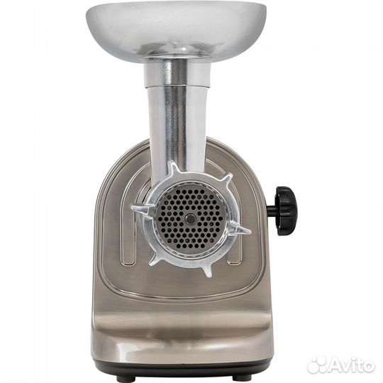 Мясорубка электрическая hiberg MG 400 X, стальной