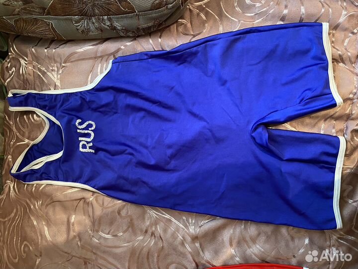 Трико(красный и синий)