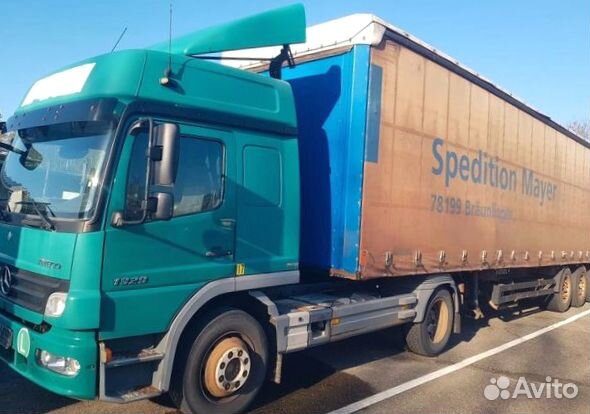 Pазбираем грузовик Mercedes-Benz Atego mpii 2003-2