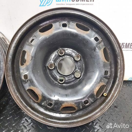 Диски штампованные R14/5 5x100 ет36 DIA57.1