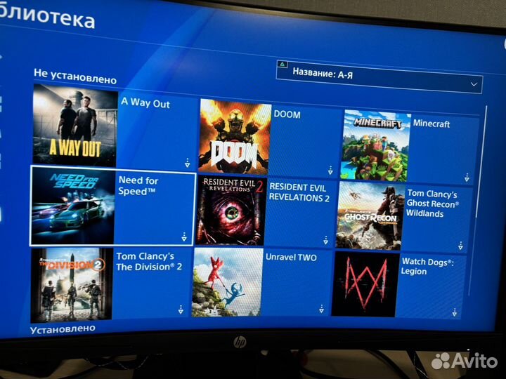 Sony playstation 4 slim 1tb с играми