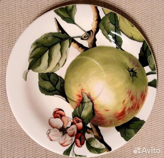 Фарфоровая чайная пара Portmeirion Англия Яблоко