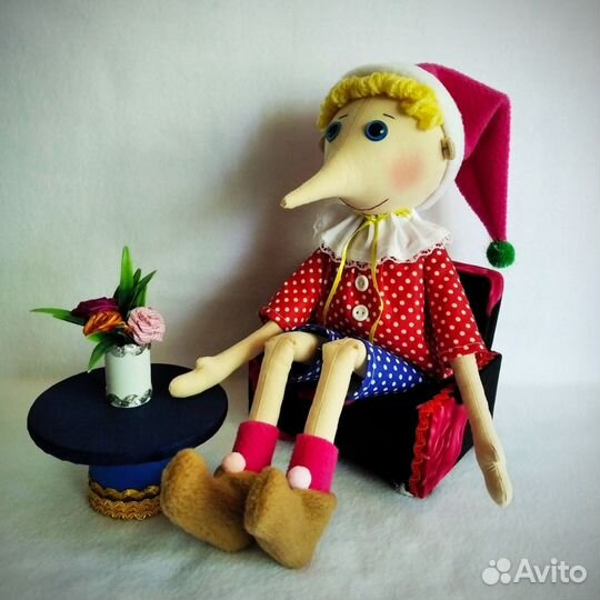 Кукла Буратино 45 см