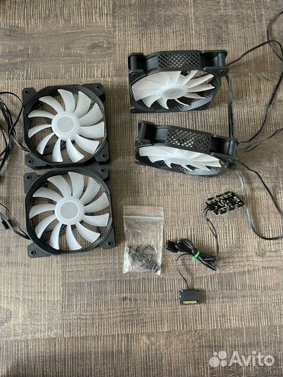 Корпусные argb 120мм вентиляторы Montech