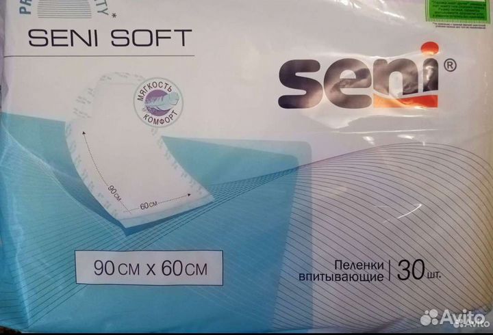 Пеленки seni 60*90