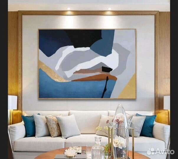 Интерьерные картины на холсте